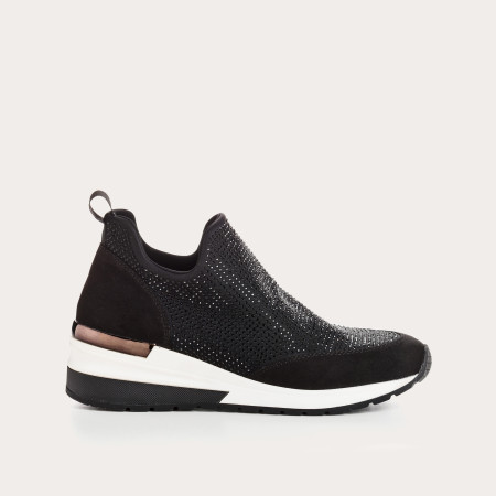 Wedge sneakers in Lycra