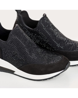 Wedge sneakers in Lycra