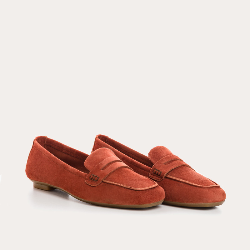 Mocassins Hema Femme en cuir velours : douceur et confort | Reqins