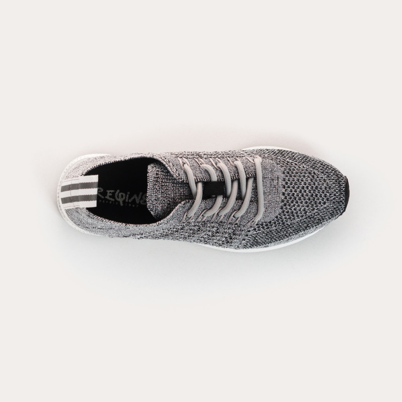 Lace-up sneakers in Iridescent Lycra for Women