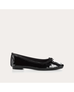 Napak leather knot flat ballerinas