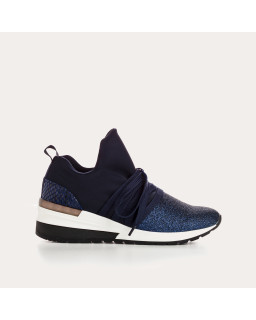 Sneakers "Slip-on" laces in Lycra for women