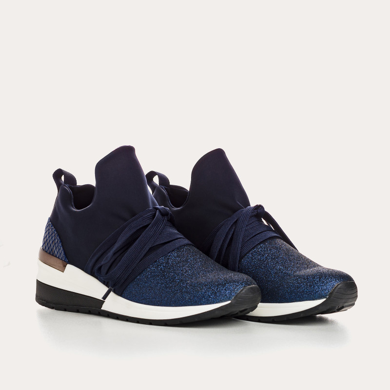 Sneakers "Slip-on" laces in Lycra for women