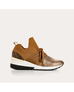 Sneakers "Slip-on" laces in Lycra for women