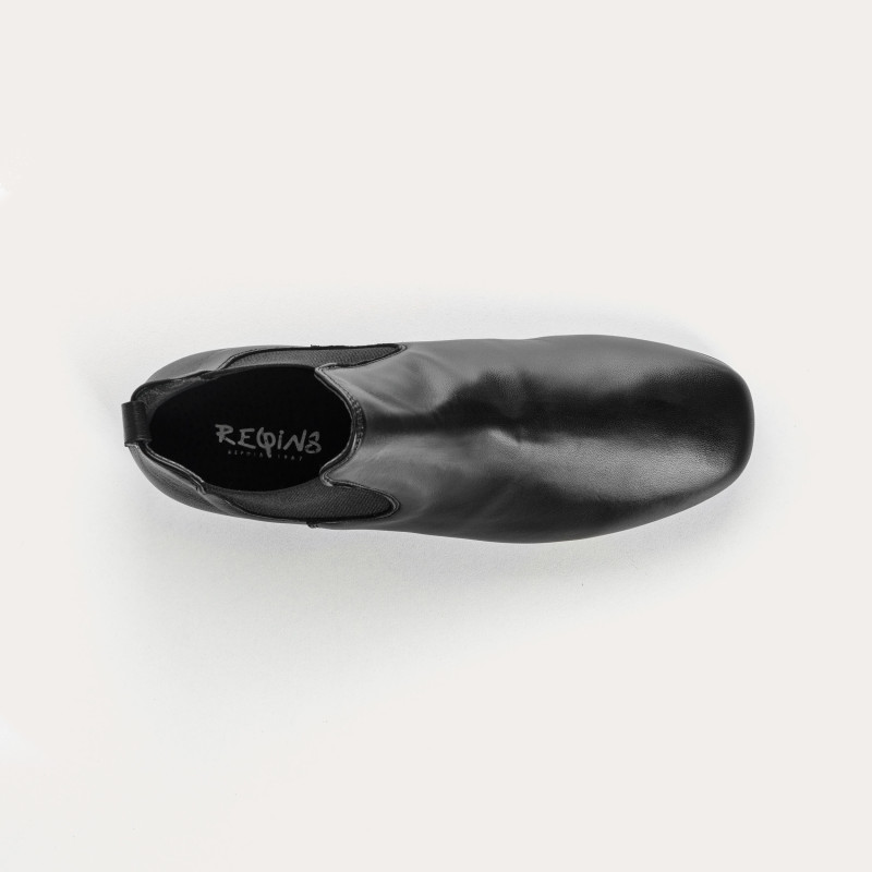 Boots Chelsea Flat In Embossed Lizard With Elastic