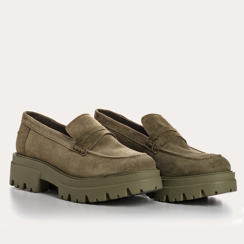 Moccasins Alabama Chunky velvet leather
