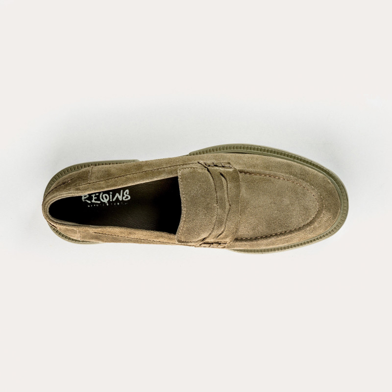 Moccasins Alabama Chunky velvet leather