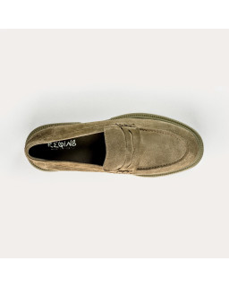 Moccasins Alabama Chunky velvet leather