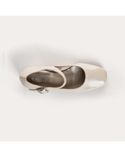 Naplak Leather Babies Leather Pumps - Galante | Reqins