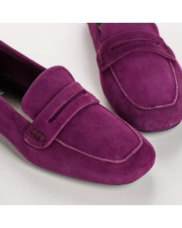Mocassins Hema Femme en cuir velours : douceur et confort | Reqins