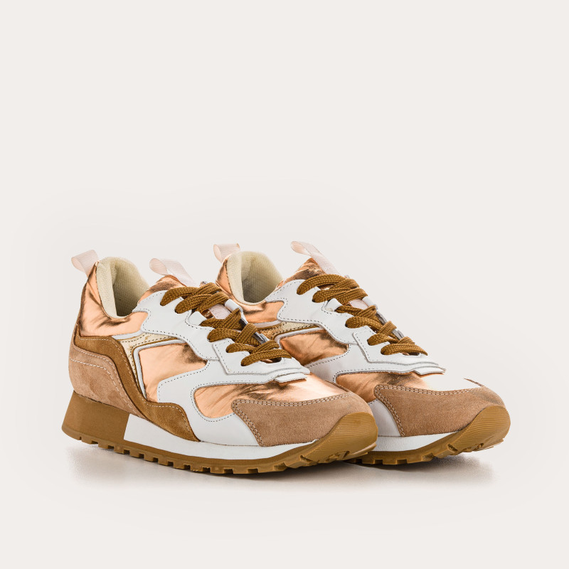 Sneakers Galia - Lace-up sneakers Multicolored leather woman | Reqins