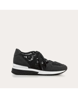 Inoa sneakers - Black lace lace lace lace sneakers | Reqins