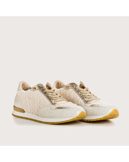 Sneakers ELDORADO - baskets à lacets femme beige | REQINS