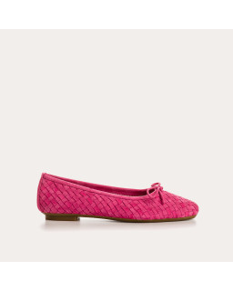 Ballerinas Hatlas - Woman shoes Braided velvet leather | Reqins