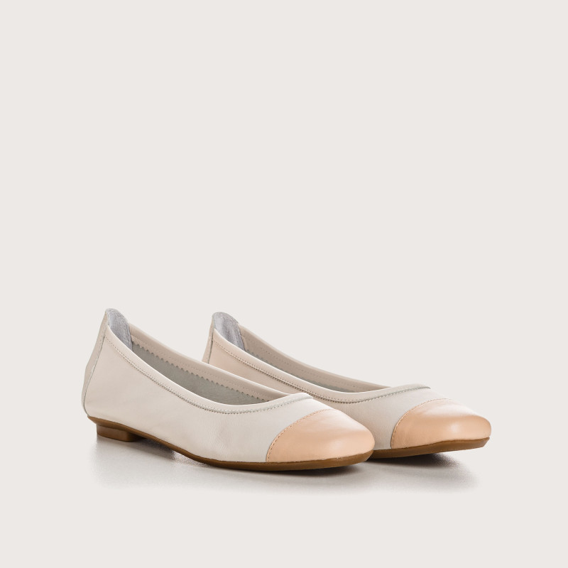 Ballerines Bicolores Élégantes et Confortables