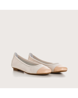 Elegant and comfortable two-color ballerinas