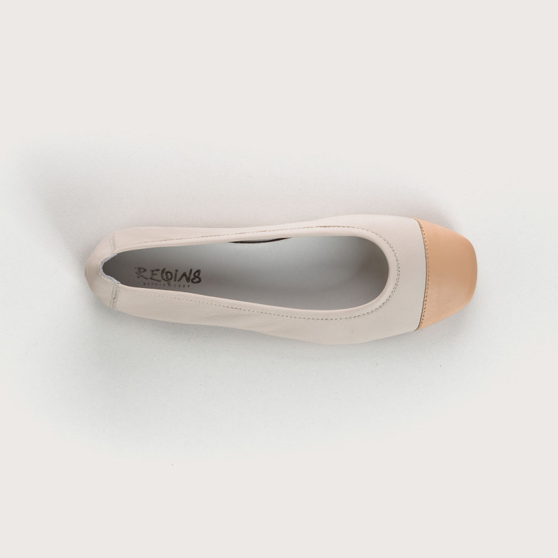 Ballerines Bicolores Élégantes et Confortables