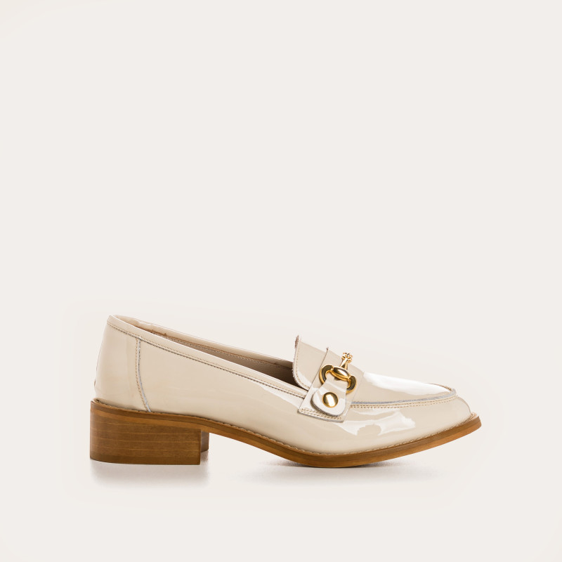 JANIS MOCASSINS - WOMAN SHOES PARTNISE BEIGE | Reqins