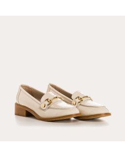 JANIS MOCASSINS - WOMAN SHOES PARTNISE BEIGE | Reqins