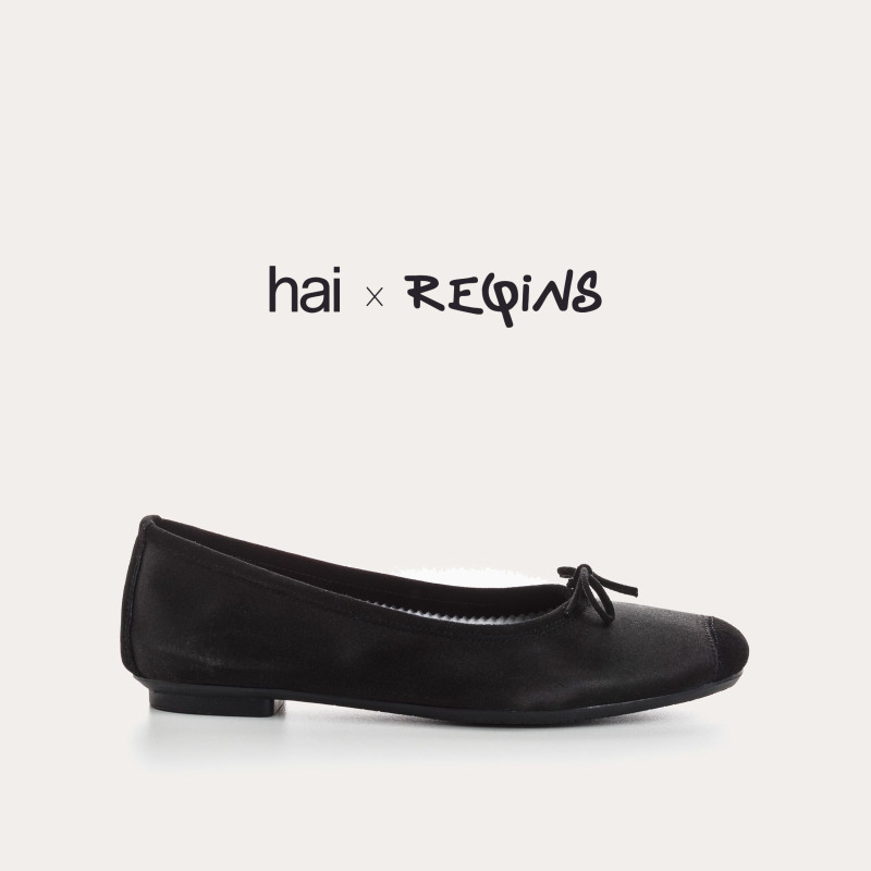 Ballerinas Hai x silk reqins