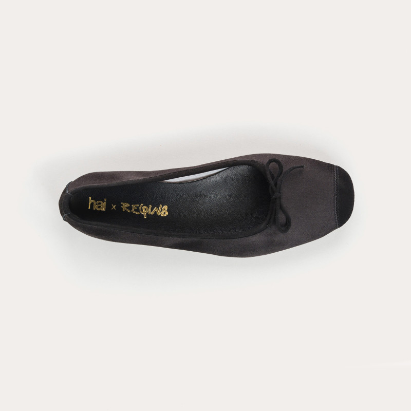 Ballerines Hai x Reqins en soie