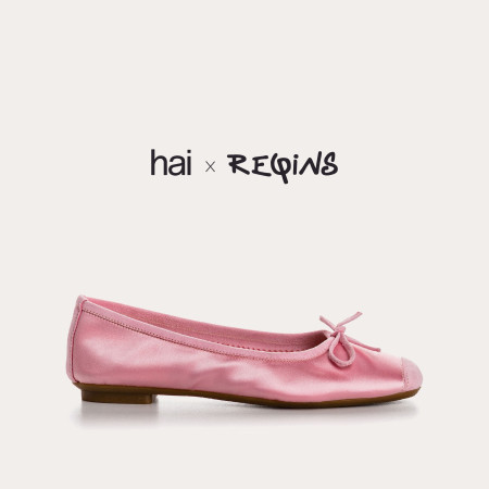 Ballerines Hai x Reqins en soie