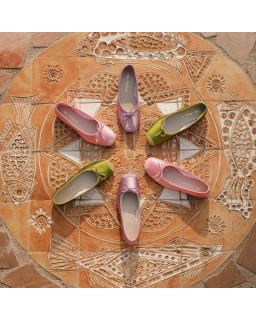 Ballerinas Hai x silk reqins