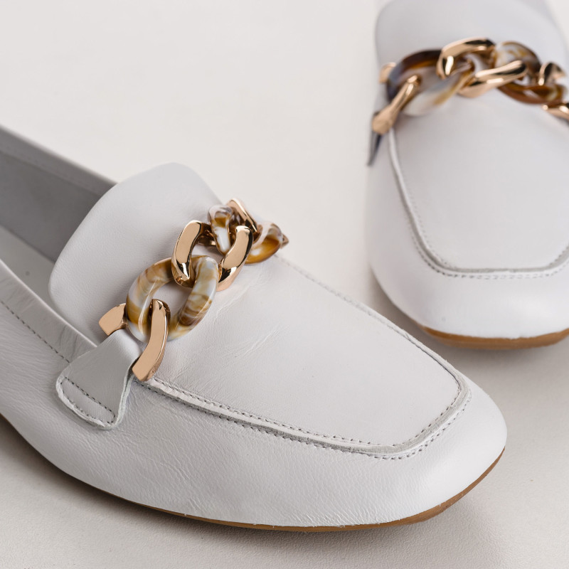 Leather Jewel Leather Moccasins - Horel | Reqins