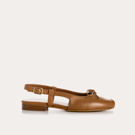 Circe Ballerinas - Flat Slingback Shoes | Reqins