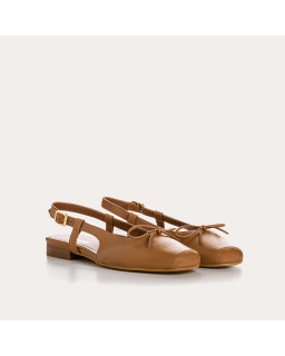 Circe Ballerinas - Flat Slingback Shoes | Reqins