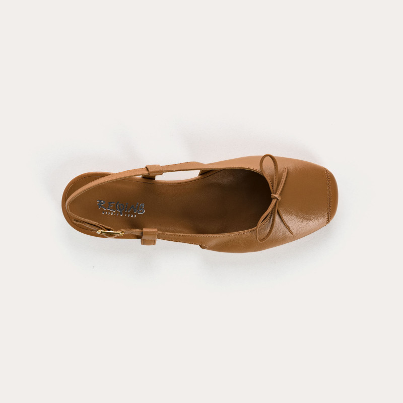 Circe Ballerinas - Flat Slingback Shoes | Reqins