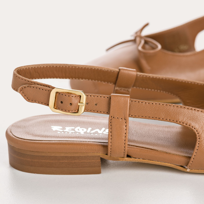 Circe Ballerinas - Flat Slingback Shoes | Reqins