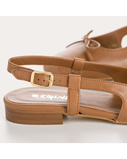 Circe Ballerinas - Flat Slingback Shoes | Reqins