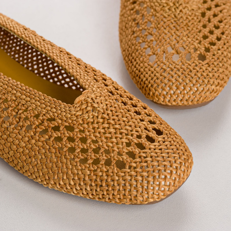 Ballerines HANABA - chaussures femme en crochet tressé | REQINS