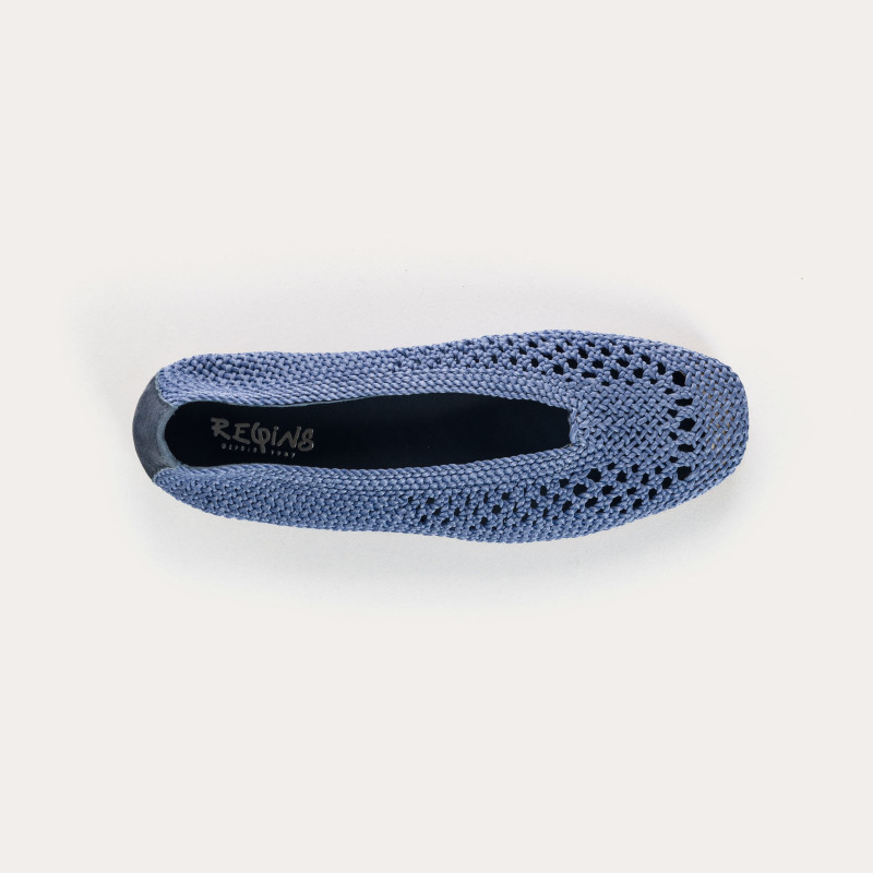 Ballerines HANABA - chaussures femme en crochet tressé | REQINS