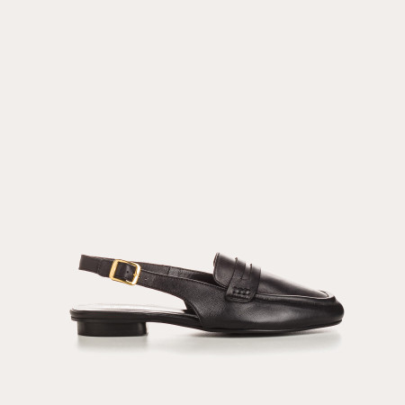 Mocassins à brides CARLITA - chaussures cuir femme | REQINS