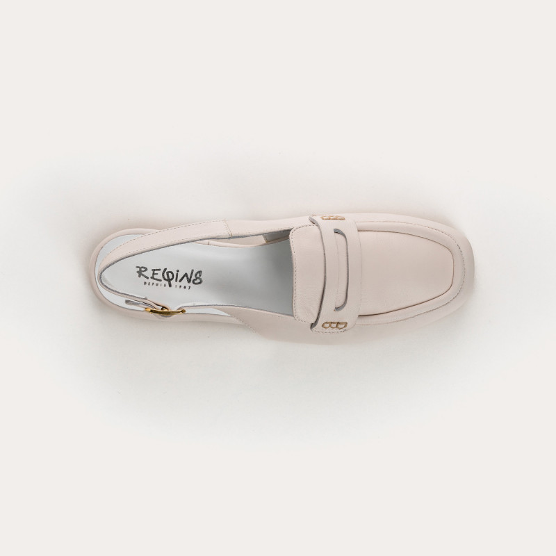 Mocassins à brides CARLITA - chaussures cuir femme | REQINS