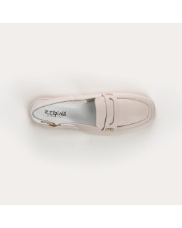 Mocassins à brides CARLITA - chaussures cuir femme | REQINS