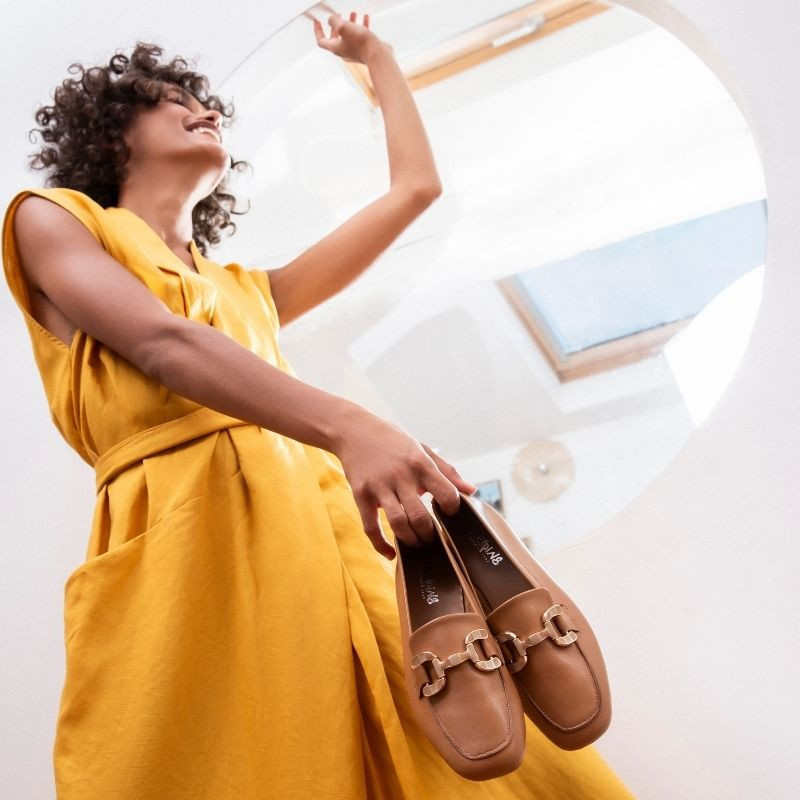 Mocassins HORPHEA - chaussures cuir femme | REQINS