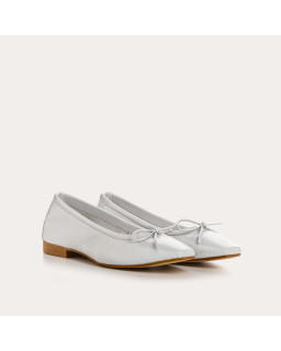 Traviata Ballerinas - Iridescent Leather Women's Shoes | Reqins