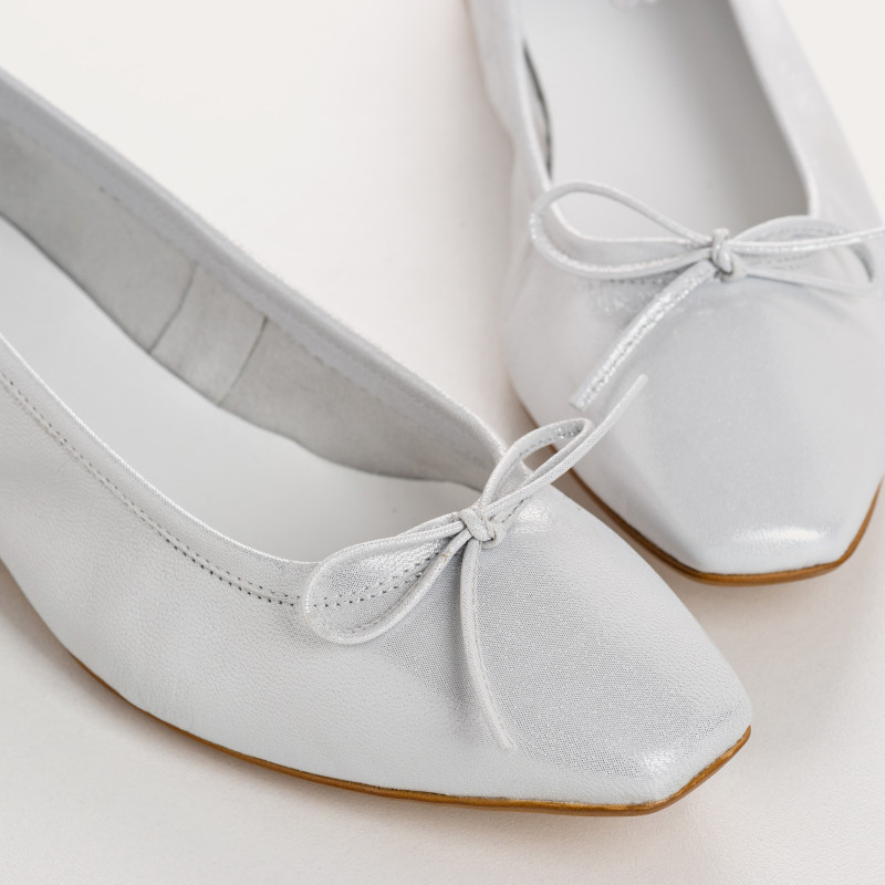 Ballerines TRAVIATA - chaussures femme cuir irisé| REQINS