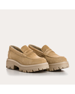 Moccasins Alabama Chunky velvet leather