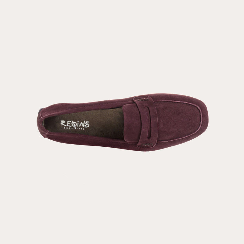 Mocassins Hema Femme en cuir velours : douceur et confort | Reqins