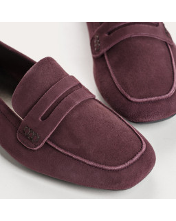 Mocassins Hema Femme en cuir velours : douceur et confort | Reqins