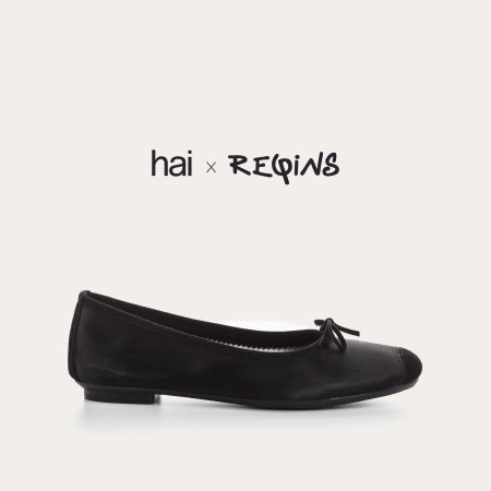 Ballerinas Hai x silk reqins