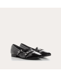 Callist Babies - Female Varnished Leather Shoes I Reqins