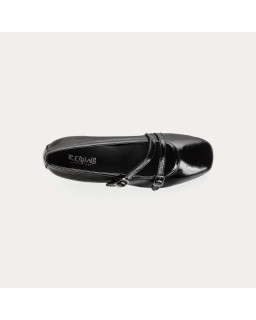 Callist Babies - Female Varnished Leather Shoes I Reqins