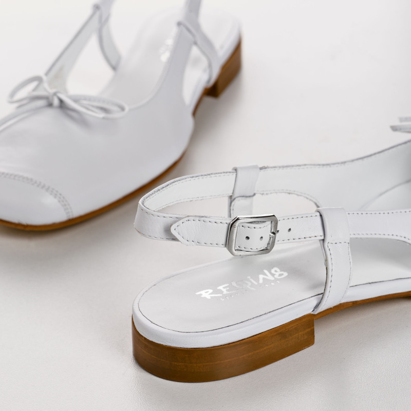 Circe Ballerinas - Flat Slingback Shoes | Reqins