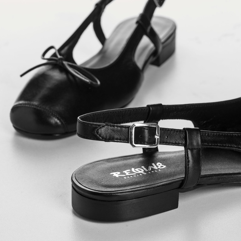 Ballerines CIRCEE - chaussures slingback plates| Reqins