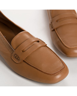 Mocassins collège HEMA à bout carré en cuir